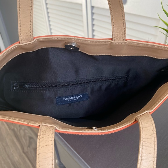 Burberry PVC Tote Bag GUC - Picture 6 of 7